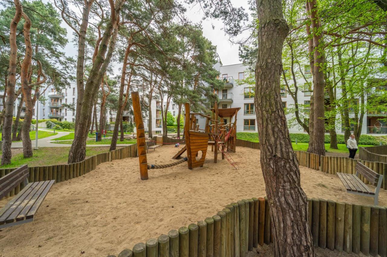Nadmorski Apartament Blisko Plazy Apartment Gdańsk Exterior foto